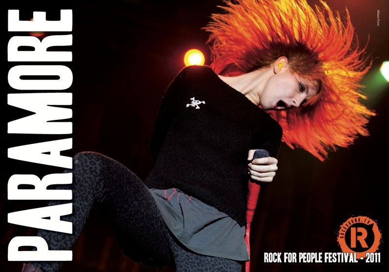 paramore poster rock for people